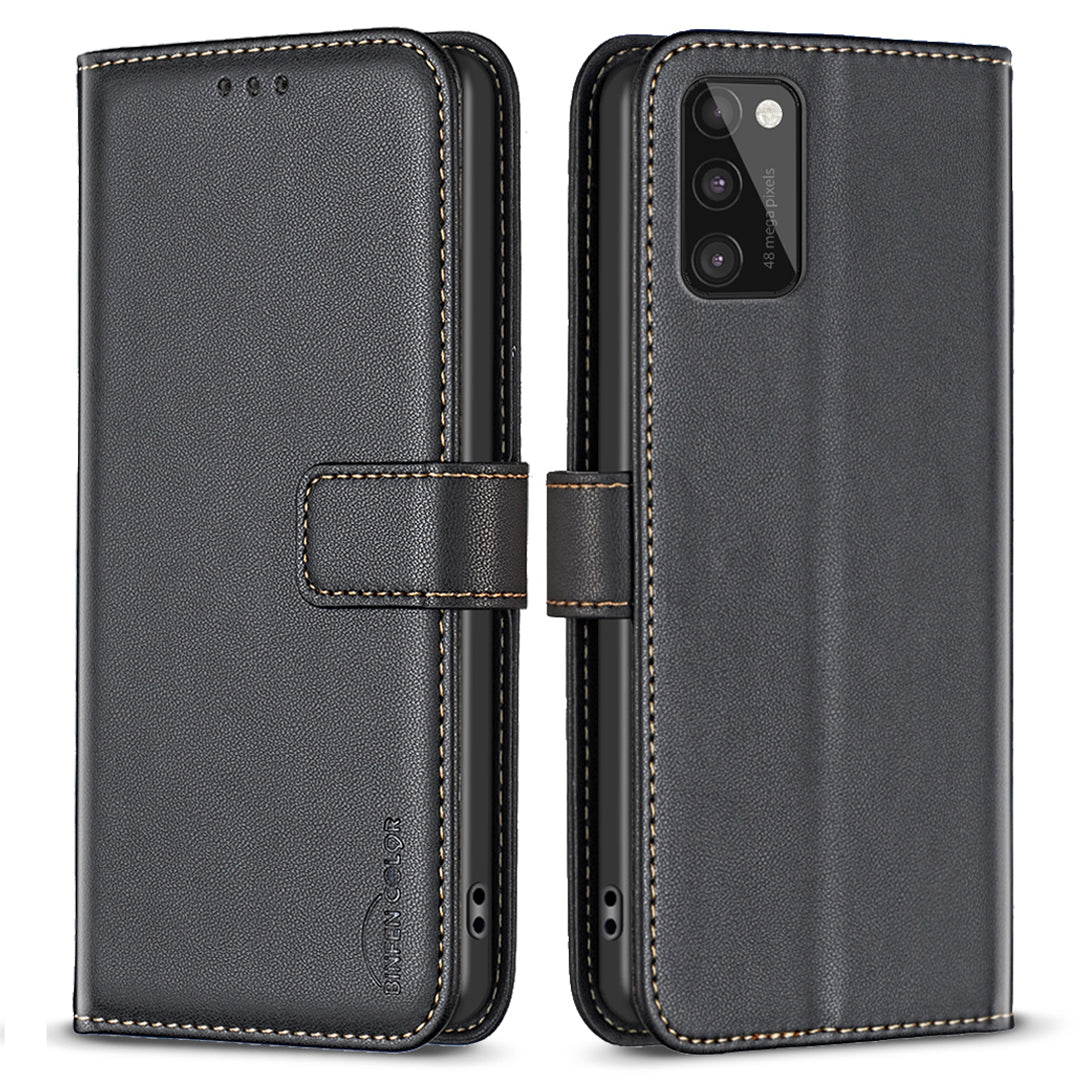 BINFEN COLOR BF17 For Samsung Galaxy A41 (Global Version) Wallet Leather Phone Cover Stand Magnetic Case BINFEN COLOR BF17 For Samsung Galaxy A41 (Global Version) Wallet Leather Phone Cover Stand Magnetic Case